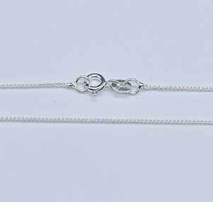 24" Sterling Curb chain