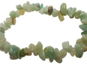 Amazonite chip bracelet
