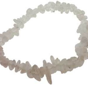 Quartz chip bracelet
