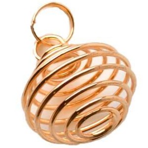 (set of 24) 1" Copper Plated coil