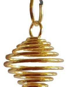 (set of 24) 3/4" Gold Plated coil