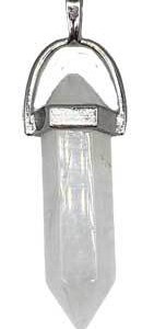 Quartz double terminated