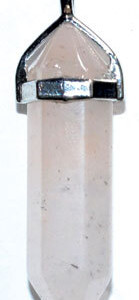 Clarity (pink aventurine) double terminated