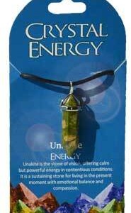 Energy (unakite) double terminated