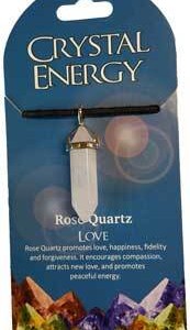 Love (rose quartz) double terminated