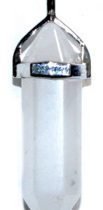 Respect (rock crystal) double terminated