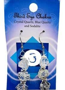 Third Eye chakra earrings