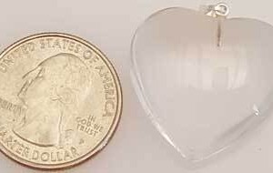 1" Quartz heart
