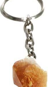 Citrine keychain
