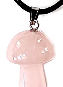 Love mushroom necklace