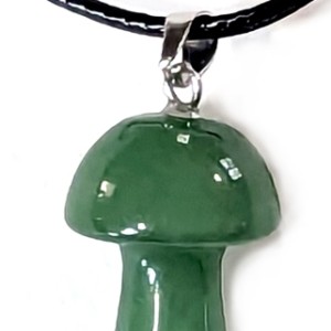Prosperity mushroom necklace