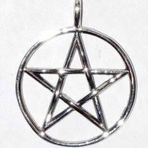 1" Pentagram sterling