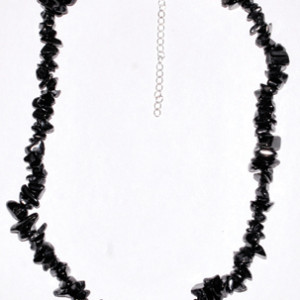 18" Shungite chip necklace
