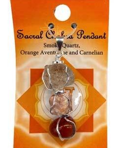 Sacral chakra pendant