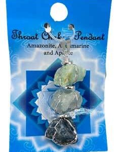 Throat chakra pendant