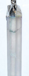 (set of 3) 2" White Quartz pendant