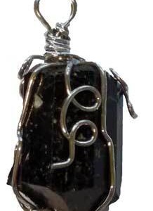 Black Tourmaline wire wrapped