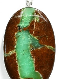Chrysoprase pendant