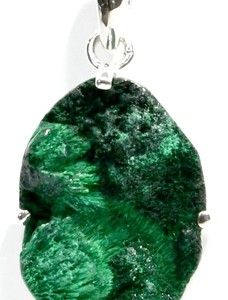 Malachite Fiber pendant