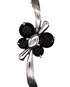 Butterfly Black Onyx pendant