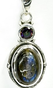 Labradorite pendant