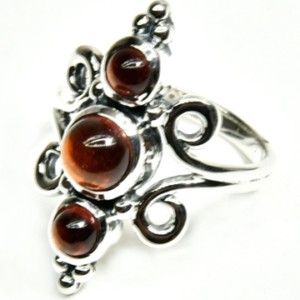 size 7 Hessonite ring