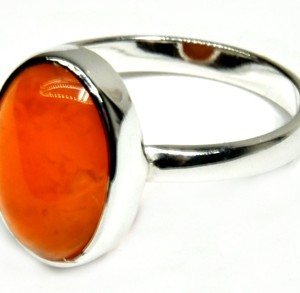 size 8 Carnelian ring