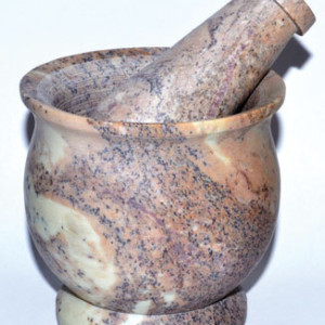 Soapstone 3" x 3" Mortar & Pestle