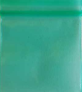 Green ReSealable bags 2" x 2" 100/pkg 2.5mil