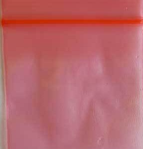Red ReSealable bags 2" x 2" 100/pkg 2.5mil