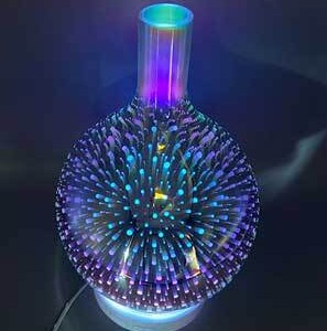 9" 3D Glass ultrasonic diffuser