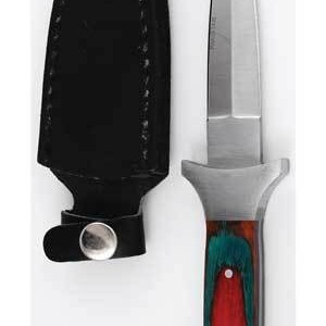 Slim Multi Colored Wood Handled athame