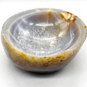 4"-6" Agate Natural offering bowl