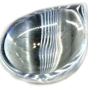 4" Selenite Drop bowl