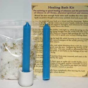 Healing bath kit