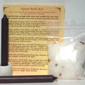 Spirit bath kit
