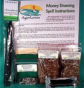Money Drawing Ritual Kit