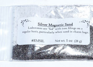 Silver Magnetic Sand (Lodestone Food) 1oz