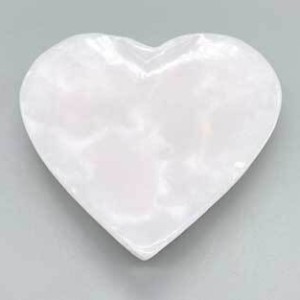 4" Heart offering plate