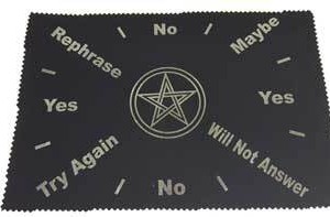 8"x12" Pentagram pendulum mat