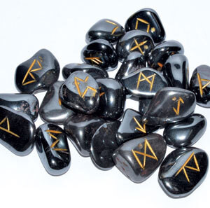 Hematite rune set