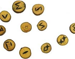 Wood rune set
