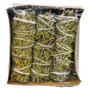 Juniper smudge stick 3-pk 4"