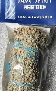 Sage & Lavender smudge stick 5"