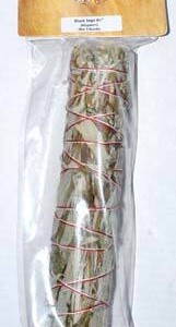 Black Sage smudge stick 8"