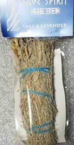 Sage & Lavender smudge stick 7"
