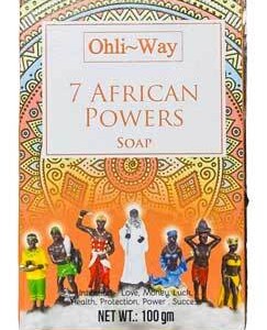 100gm 7 African Powers soap ohli-way