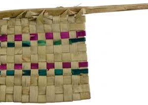 smudge Hand Fan 6 1/2" x 4"