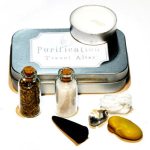 Purification travel altar