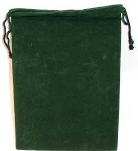 Green Velveteen Bag